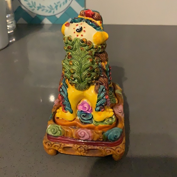 Vintage Chinese Lion Incense burner - Picture 4 of 4